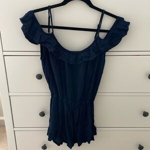 Navy romper